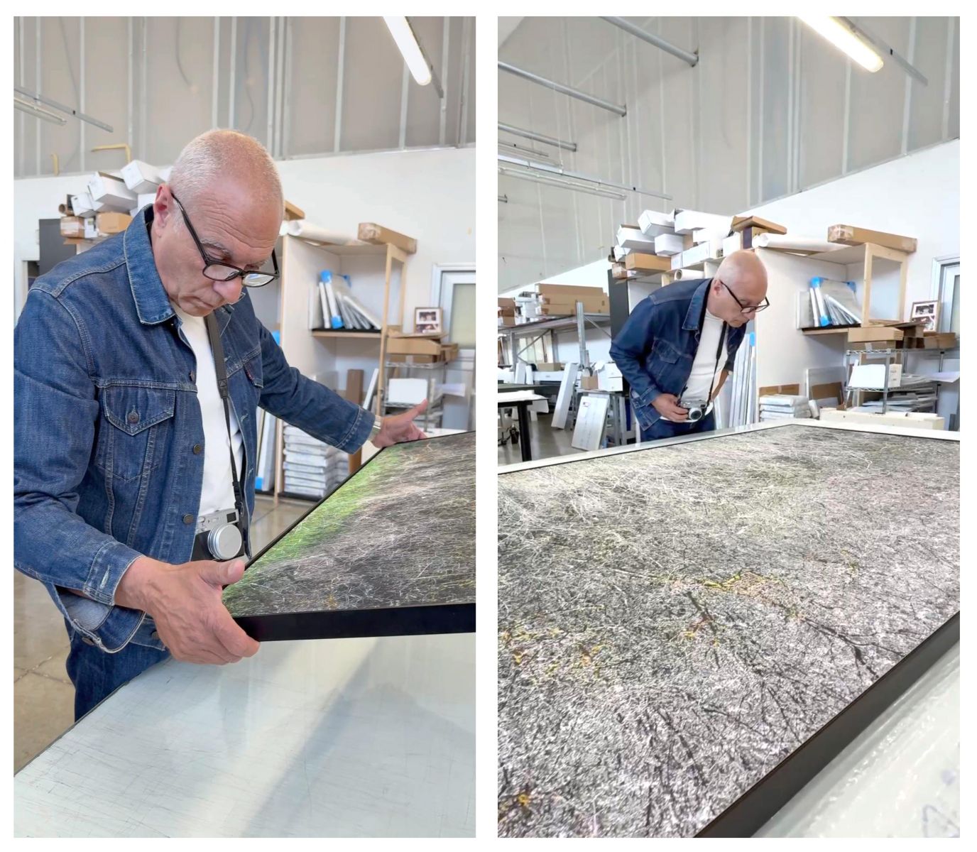 Stampa Inkjet Fine Art su carta cotone certificata William Turner per la mostra fotografica personale di Pino Monaco