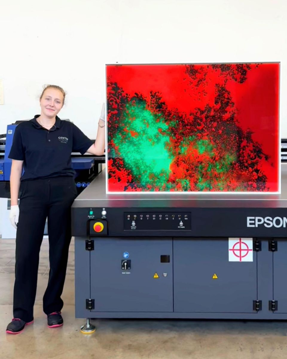 Stampa diretta Uv su plexiglas di qualità fine art